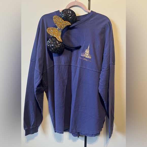 Disney Tops - Disney 50th Anniversary Spirit Jersey XL & Ears Set